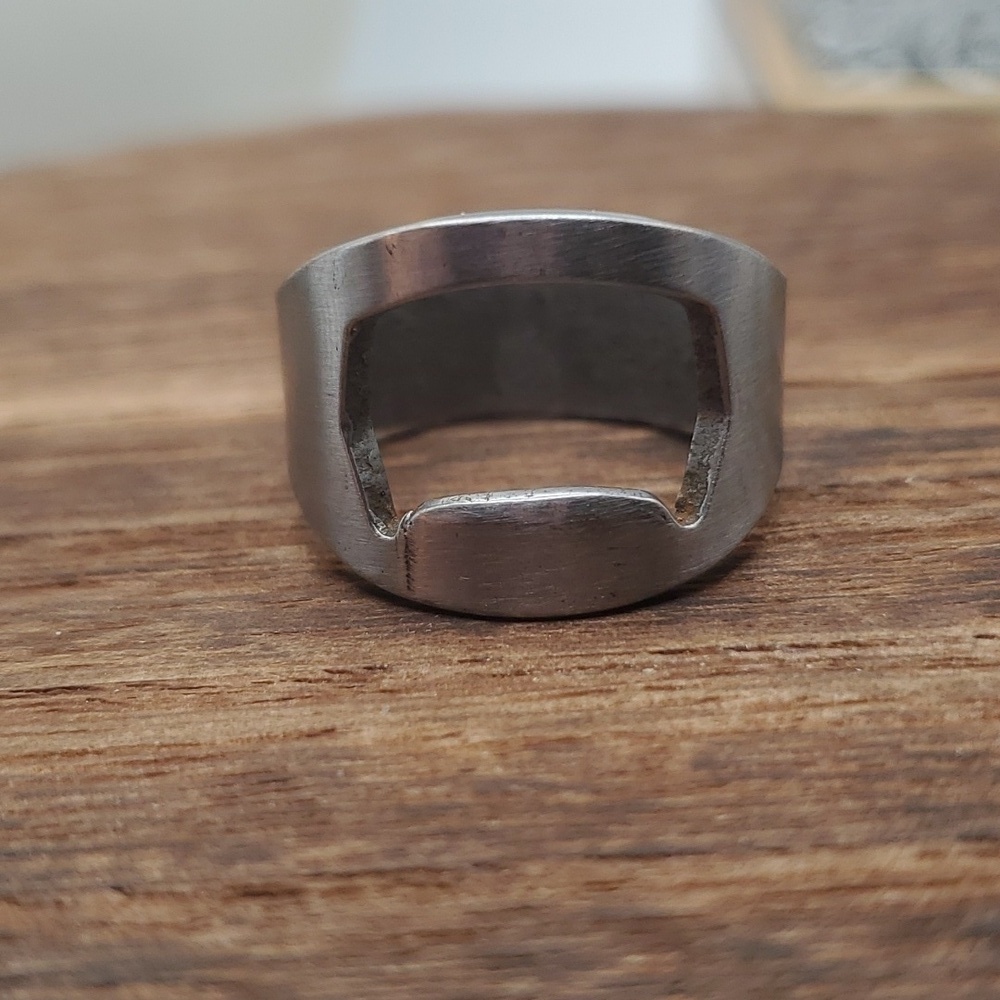 Victorian openwork simplistic ring size 10 R376‎ - Picture 3 of 4